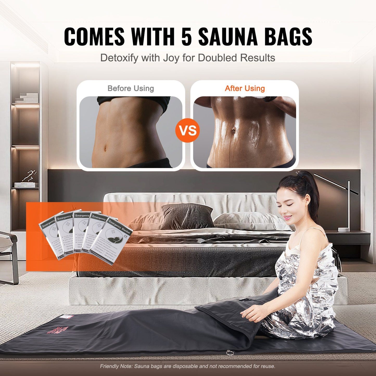 Sauna Blanket for Detoxification